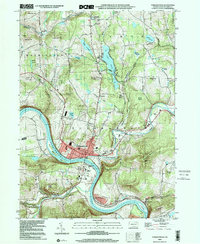 Download a high-resolution, GPS-compatible USGS topo map for Tunkhannock, PA (2001 edition)