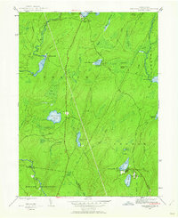 Download a high-resolution, GPS-compatible USGS topo map for Twelvemile Pond, PA (1962 edition)