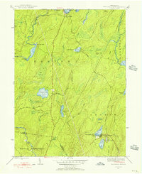 Download a high-resolution, GPS-compatible USGS topo map for Twelvemile Pond, PA (1956 edition)
