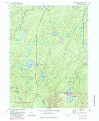 Download a high-resolution, GPS-compatible USGS topo map for Twelvemile Pond, PA (1984 edition)