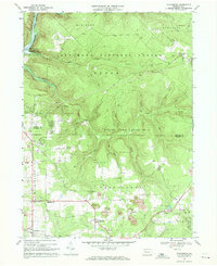 Download a high-resolution, GPS-compatible USGS topo map for Tylersburg, PA (1971 edition)