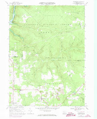 Download a high-resolution, GPS-compatible USGS topo map for Tylersburg, PA (1973 edition)