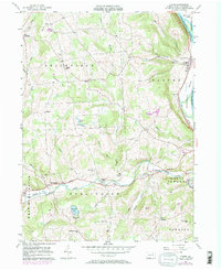 Download a high-resolution, GPS-compatible USGS topo map for Ulster, PA (1971 edition)