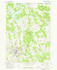 Download a high-resolution, GPS-compatible USGS topo map for Union City, PA (1976 edition)