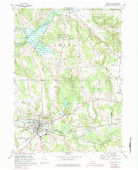 Download a high-resolution, GPS-compatible USGS topo map for Union City, PA (1984 edition)