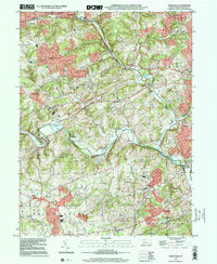 Download a high-resolution, GPS-compatible USGS topo map for Unionville, PA (2001 edition)