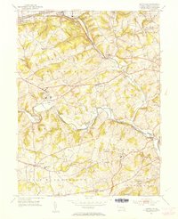 Download a high-resolution, GPS-compatible USGS topo map for Unionville, PA (1954 edition)