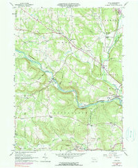 Download a high-resolution, GPS-compatible USGS topo map for Utica, PA (1990 edition)