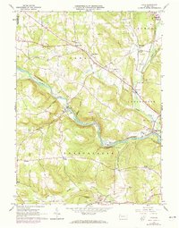 Download a high-resolution, GPS-compatible USGS topo map for Utica, PA (1973 edition)