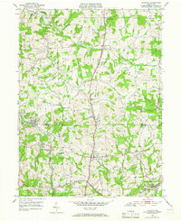 Download a high-resolution, GPS-compatible USGS topo map for Valencia, PA (1966 edition)