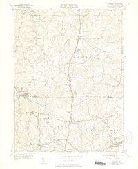 Download a high-resolution, GPS-compatible USGS topo map for Valencia, PA (1952 edition)