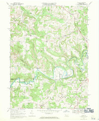 Download a high-resolution, GPS-compatible USGS topo map for Valier, PA (1970 edition)