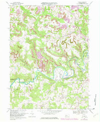 Download a high-resolution, GPS-compatible USGS topo map for Valier, PA (1982 edition)