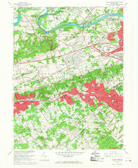 Download a high-resolution, GPS-compatible USGS topo map for Valley Forge, PA (1968 edition)