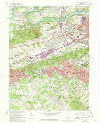 Download a high-resolution, GPS-compatible USGS topo map for Valley Forge, PA (1974 edition)