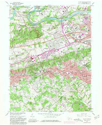 Download a high-resolution, GPS-compatible USGS topo map for Valley Forge, PA (1981 edition)