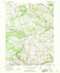 Download a high-resolution, GPS-compatible USGS topo map for Wagontown, PA (1970 edition)