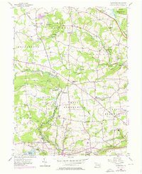 Download a high-resolution, GPS-compatible USGS topo map for Wagontown, PA (1976 edition)