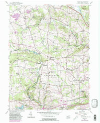 Download a high-resolution, GPS-compatible USGS topo map for Wagontown, PA (1983 edition)