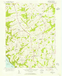 Download a high-resolution, GPS-compatible USGS topo map for Wakefield, PA (1956 edition)