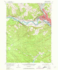 Download a high-resolution, GPS-compatible USGS topo map for Warren, PA (1972 edition)