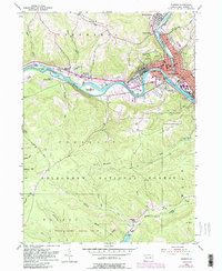 Download a high-resolution, GPS-compatible USGS topo map for Warren, PA (1988 edition)