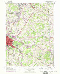 Download a high-resolution, GPS-compatible USGS topo map for Washington East, PA (1970 edition)