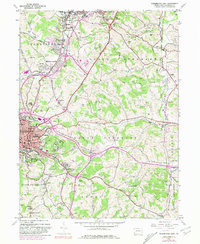 Download a high-resolution, GPS-compatible USGS topo map for Washington East, PA (1981 edition)