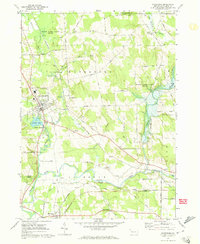 Download a high-resolution, GPS-compatible USGS topo map for Waterford, PA (1973 edition)