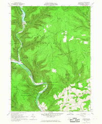 Download a high-resolution, GPS-compatible USGS topo map for Waterville, PA (1967 edition)