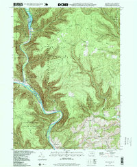 Download a high-resolution, GPS-compatible USGS topo map for Waterville, PA (1999 edition)
