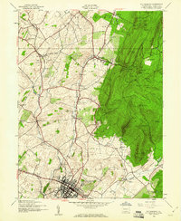 Download a high-resolution, GPS-compatible USGS topo map for Waynesboro, PA (1960 edition)