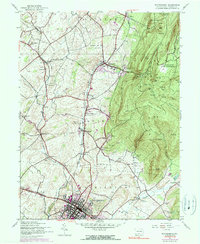 Download a high-resolution, GPS-compatible USGS topo map for Waynesboro, PA (1990 edition)