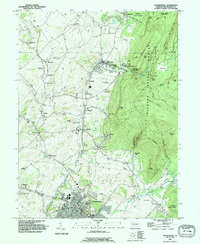 Download a high-resolution, GPS-compatible USGS topo map for Waynesboro, PA (1995 edition)