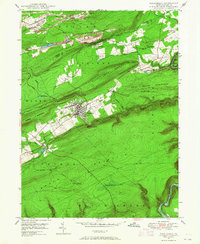 Download a high-resolution, GPS-compatible USGS topo map for Weatherly, PA (1965 edition)