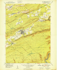 Download a high-resolution, GPS-compatible USGS topo map for Weatherly, PA (1950 edition)