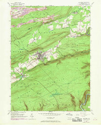 Download a high-resolution, GPS-compatible USGS topo map for Weatherly, PA (1969 edition)