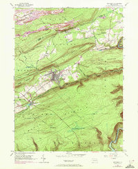 Download a high-resolution, GPS-compatible USGS topo map for Weatherly, PA (1972 edition)
