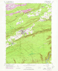 Download a high-resolution, GPS-compatible USGS topo map for Weatherly, PA (1977 edition)