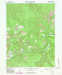 Download a high-resolution, GPS-compatible USGS topo map for Weedville, PA (1981 edition)