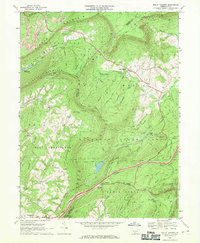 Download a high-resolution, GPS-compatible USGS topo map for Wells Tannery, PA (1970 edition)