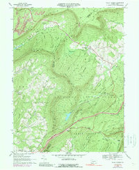 Download a high-resolution, GPS-compatible USGS topo map for Wells Tannery, PA (1989 edition)