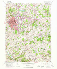 Download a high-resolution, GPS-compatible USGS topo map for West Chester, PA (1975 edition)