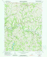 Download a high-resolution, GPS-compatible USGS topo map for West Middletown, PA (1989 edition)