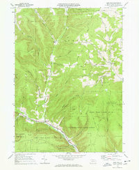 Download a high-resolution, GPS-compatible USGS topo map for West Pike, PA (1969 edition)