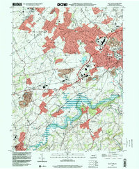 Download a high-resolution, GPS-compatible USGS topo map for West York, PA (2000 edition)