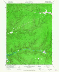 Download a high-resolution, GPS-compatible USGS topo map for Westline, PA (1967 edition)