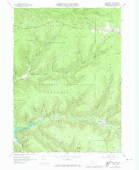 Download a high-resolution, GPS-compatible USGS topo map for Westline, PA (1974 edition)