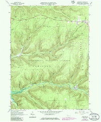 Download a high-resolution, GPS-compatible USGS topo map for Westline, PA (1986 edition)