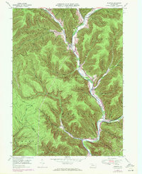 Download a high-resolution, GPS-compatible USGS topo map for Wharton, PA (1972 edition)